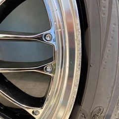 「受け渡し予定者有り」18インチアルミ　レアマイスターブルッネロ