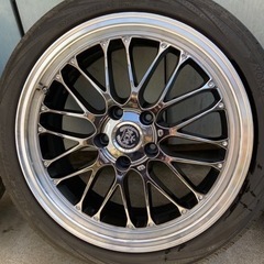 「受け渡し予定者有り」18インチアルミ　レアマイスターブルッネロ