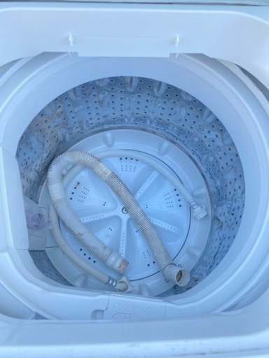 2️⃣4️⃣福岡市内配送設置無料 ヤマダ電機オリジナル　全自動電気洗濯機　(4.5kg) HerbRelax YWM-T45A1(W)