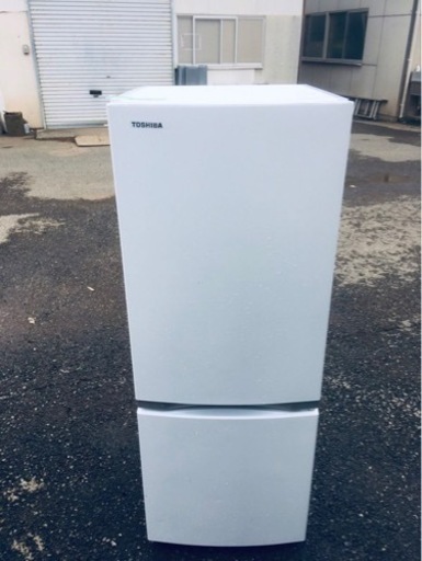 TOSHIBA　ノンフロン冷凍冷蔵庫  GR-S15BS (W)