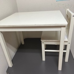 IKEA キッズテーブル　椅子1つ