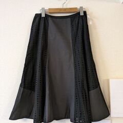 【ボールスチュアート】黒レーススカート