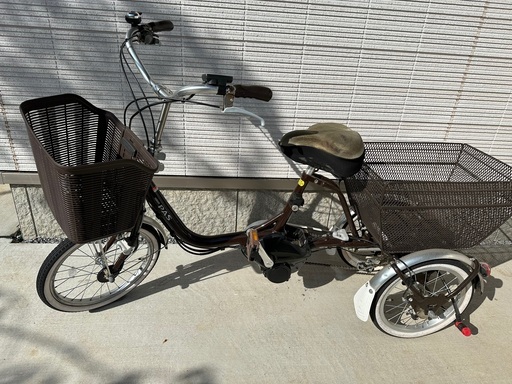 電動三輪自転車　ヤマハPASワゴン