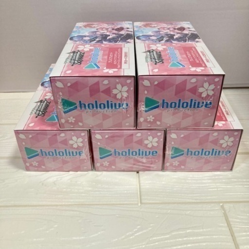 ホロライブプロダクション feat.ヴァイスシュヴァルツアンバサダー 5箱