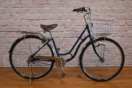 【完売御礼】サカイサイクル 27型内装3段ギア 中古自転車 通勤通学向け 青色