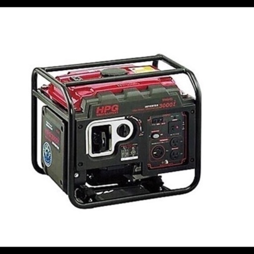 ワキタ HPG3000i インバーター発電機　3000w 3kVA  未使用品