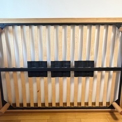 【無印良品】木製ベッドフレーム（セミダブル・オーク）
