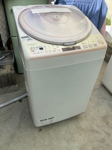 SHARP 洗濯乾燥機 7Kg/3.5kg 動作良好\u0026クリーニング済み