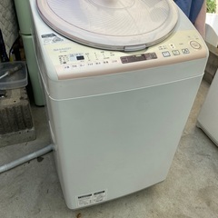SHARP 洗濯乾燥機 7Kg/3.5kg 動作良好&クリーニング済み