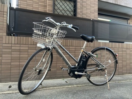 ブリヂストン　アシスタ　自転車 電動アシスト自転車　屋根下保管