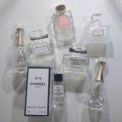 Dior&CHANEL　香水　空き瓶　諸々