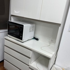 送料・設置込み可　キッチンボード　食器棚　NITORI