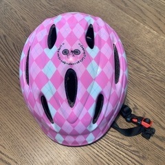 幼児　児童用　ヘルメット　ピンク