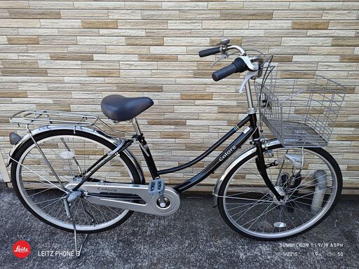 中古自転車 3段変速 26インチ LEDオートライト 軽整備済み 防犯登録対応 町田市 相模原市 MM247