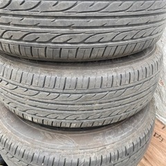 ダンロップ製タイヤ　アルミ 4本セット 185/70R14  2022年製タイヤ　ホイール