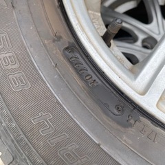 ダンロップ製タイヤ　アルミ 4本セット 185/70R14  2022年製タイヤ　ホイール