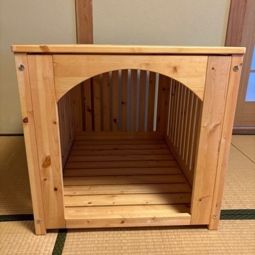 新品犬用ゲージ　木製