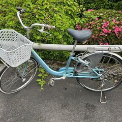 リサイクルショップどりーむ鹿大前店　No1411　自転車　カゴ付...