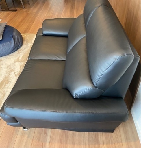 【最終値下げ5000円引き】！早い者勝ち　江南市　配送0円〜　3人掛けカウチソファ 最終値下げ5000円引き】！早い者勝ち 江南市 配送0円〜 3人掛けカウチ