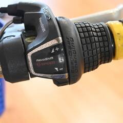 【完売御礼】【子供用】整備済 ブリヂストン20型 クロスファイヤーJr  中古 子供用自転車 身長110cm程度から131cmまで 青色 <自転車のオオムラ 静岡店>