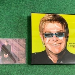 エルトン・ジョン　ポップアートフレーム＆CD 　
