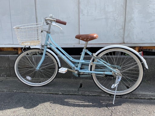 子供用自転車　20インチ ブルー（サカモト フローリスjr.）