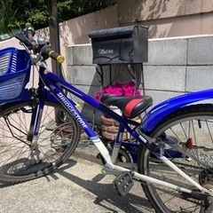 [決まりました]男の子用自転車　サイズ22/ブルー