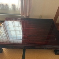 【あげます】木製座卓(ローテーブル)きれいです！