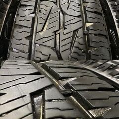 BS DUELER A/T 001 215/70R16 夏タイヤ【YFC ABATIS アバティス 社外ホイール 16インチ 6.5J5HPCD114.3+48】RAV4 パジェロイオ等 (VTY850)