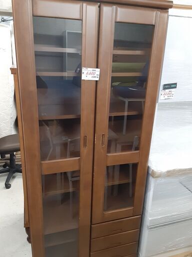 リサイクルショップどりーむ天保山店　No12953　食器棚　収納多数