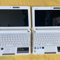【ネット決済・配送可】【Acer ASPIRE One 2台セット 】