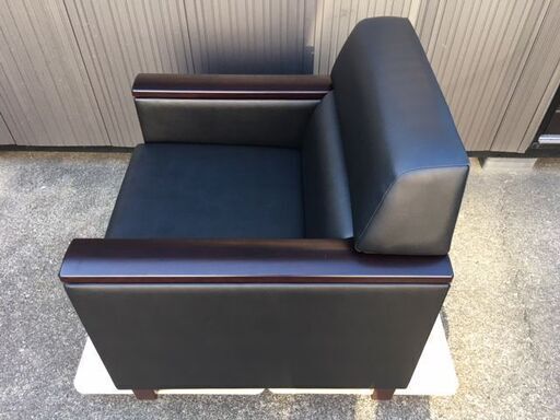 値下げ 送料込み オカムラ製ファブリックソファー1脚 値下げ 送料込み オカムラ製ファブリックソファー1脚