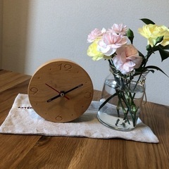 スリコの木の置き時計　廃盤品