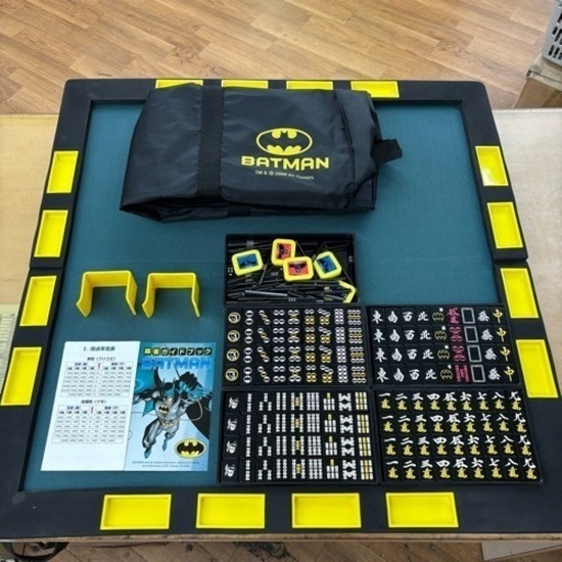 I586  レア品♪ BATMAN 麻雀セット ⭐ クリーニング済