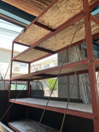 　大型　ラック　鉄骨棚\n