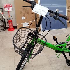 ☆ジモティ割あり☆ Volks wagen 自転車 20インチ みどり クリーニング