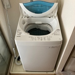 【無料】TOSHIBA洗濯機 2016年製 (河原町今出川周辺ま...