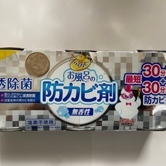 お風呂の防カビ剤　4個　3,000円相当
