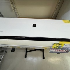シャープ／エアコン2.8k】【2019年製】【10畳用】【クリーニング済 