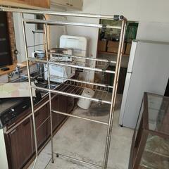 【無料】洗濯機ラック スチールユニットシェルフ 家具 収納家具 ...
