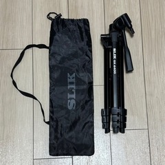 SLIK 三脚 GX 6400 4段 レバーロック 21mmパイ...