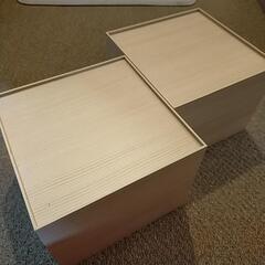 紙製重箱　三段　2個セット