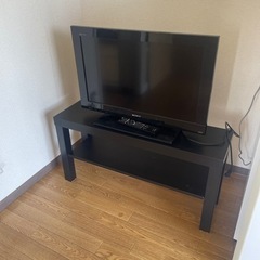 IKEAテレビ台&SONY 26型TV