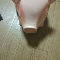 貯金箱陶器1000円
