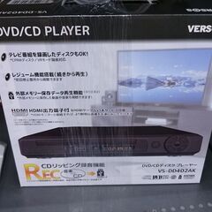 （ベルソス）　DVDプレーヤー　VS-DD402AK　未使用品　...