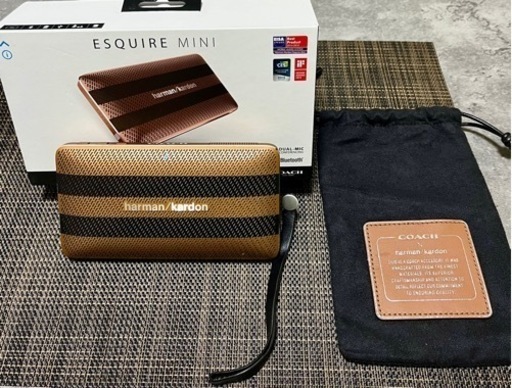 【美品】harman/CoachコラボモデルBluetoothスピーカー