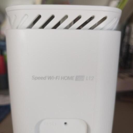 楽天モバイル設定済　 NEC Speed Wi-Fi HOME 5G L12 NAR02 ホームルーター
