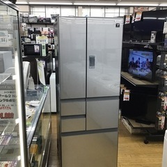 #E-1【ご来店頂ける方限定】SHARPの6ドア冷凍冷蔵庫です