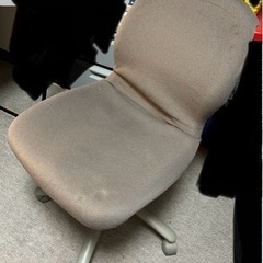 【無料】椅子　オフィスチェアー　剥がれあり