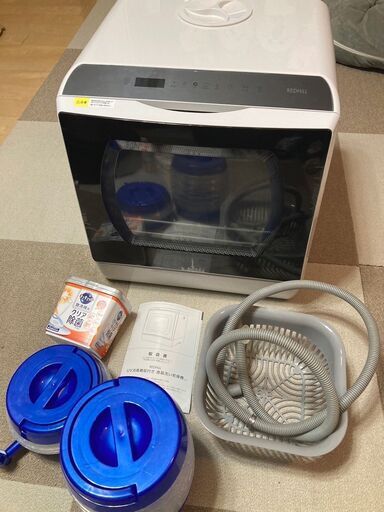 【美品】食洗機　工事不要　タンク式　説明書有、すぐ使えます